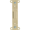 Leviton Ivory Blank Toggle Wall Plate Insert