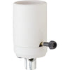 Pass and Seymour Removable Turn-Knob Mogul Base White Porcelain Lamp Socket