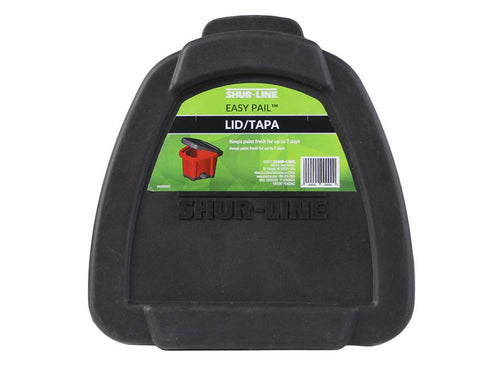 Shur-Line Easy 1 Quart Thumb Pail Lid Black