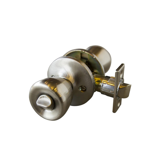 Design House  Terrace Satin Nickel Privacy Door Knob
