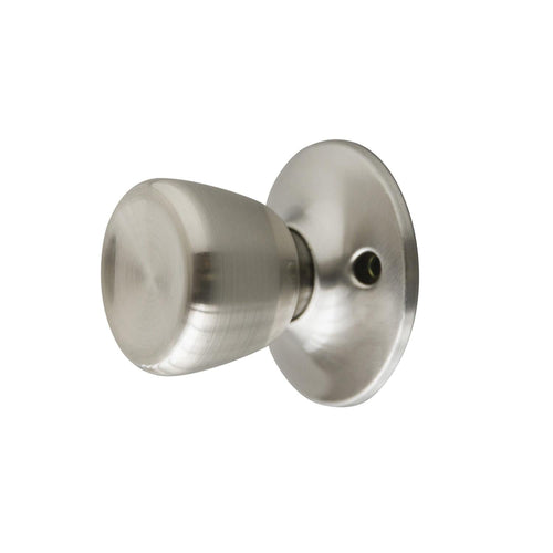 Design House Terrace Dummy Door Knob in Satin Nickel
