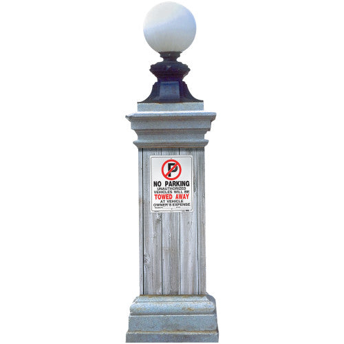 Hillman No Parking Sign