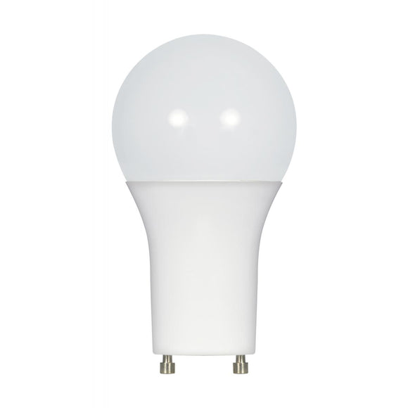 Satco Lighting S29844 Single 9.8 Watt Dimmable A19 GU24 LED Bulb