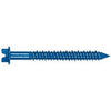Masonry Screw Anchors With Bit, Hex Head, 1/4 x 1.75-In., 100-Pk.